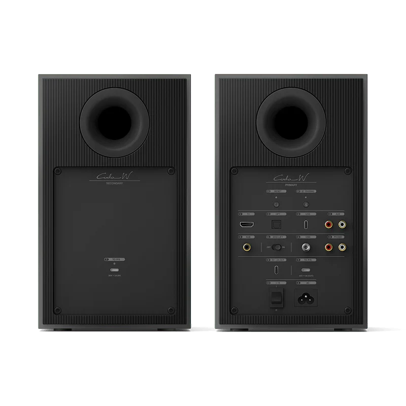 KEF Coda W Kablosuz Raf Tipi Aktif Hoparlör