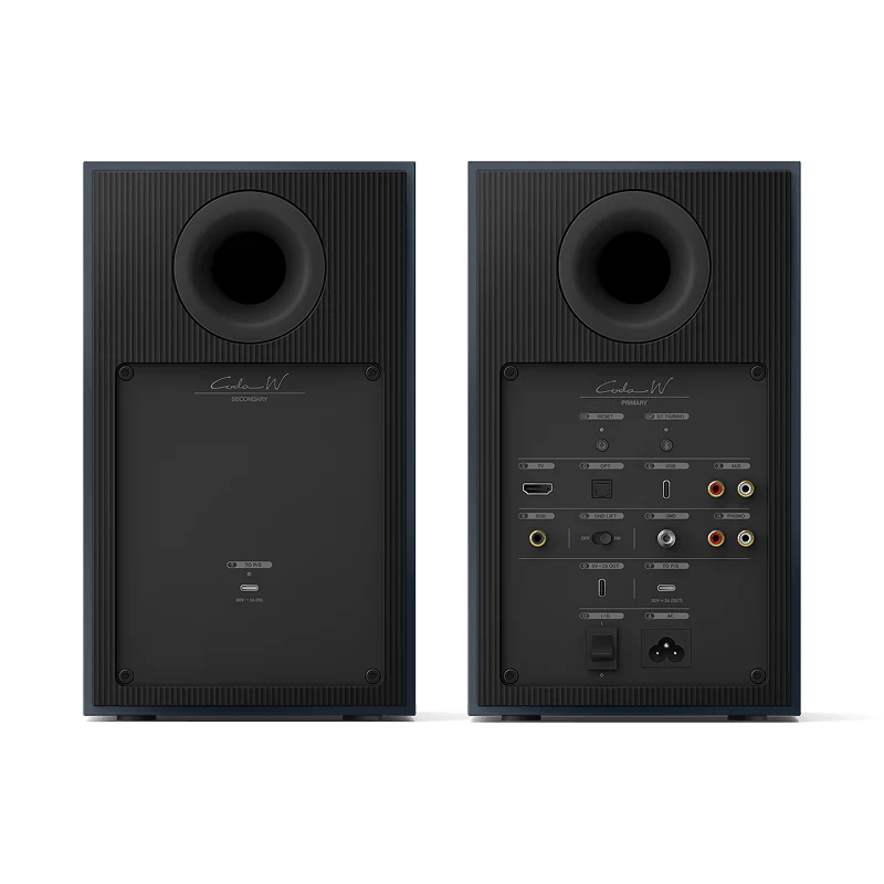 KEF Coda W Kablosuz Raf Tipi Aktif Hoparlör