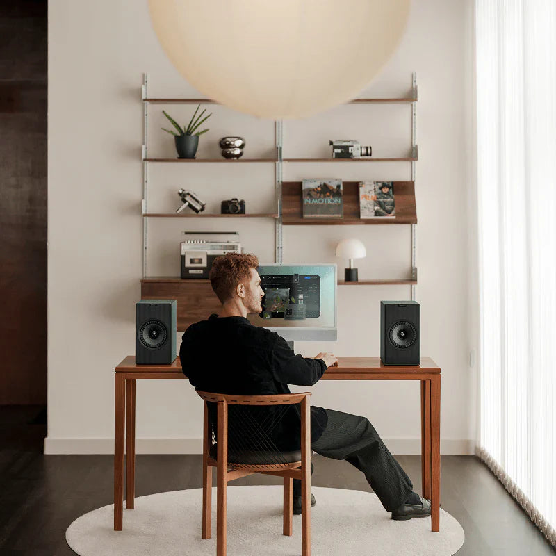 KEF Coda W Kablosuz Raf Tipi Aktif Hoparlör